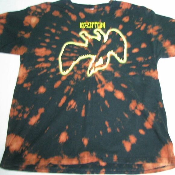 Led Zeppelin Myth Gem Tie-Dye T-Shirt - Picture 2 of 5